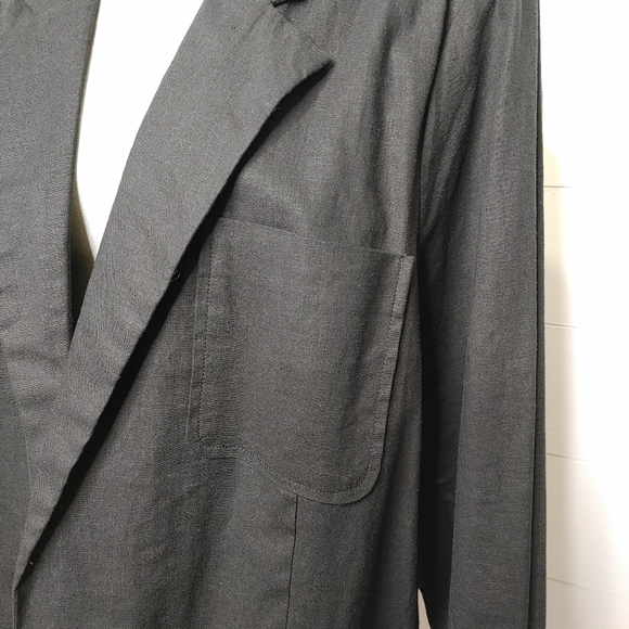 ADDITION Elle Linen Blend Jacket Size 24 - Picture 5 of 11